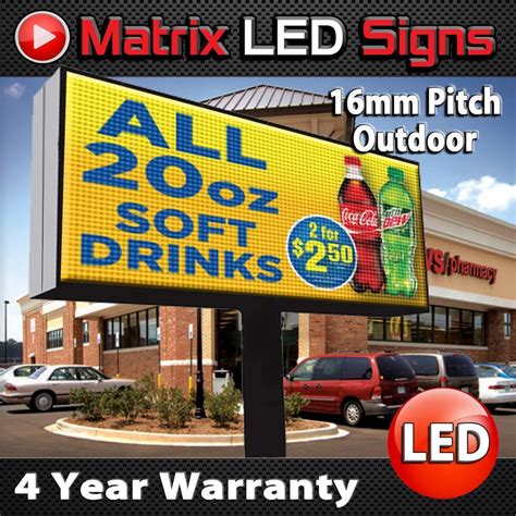 electronic signs outdoor.